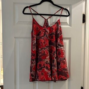 ROCK & REPUBLIC BLACK & FLORAL TOP